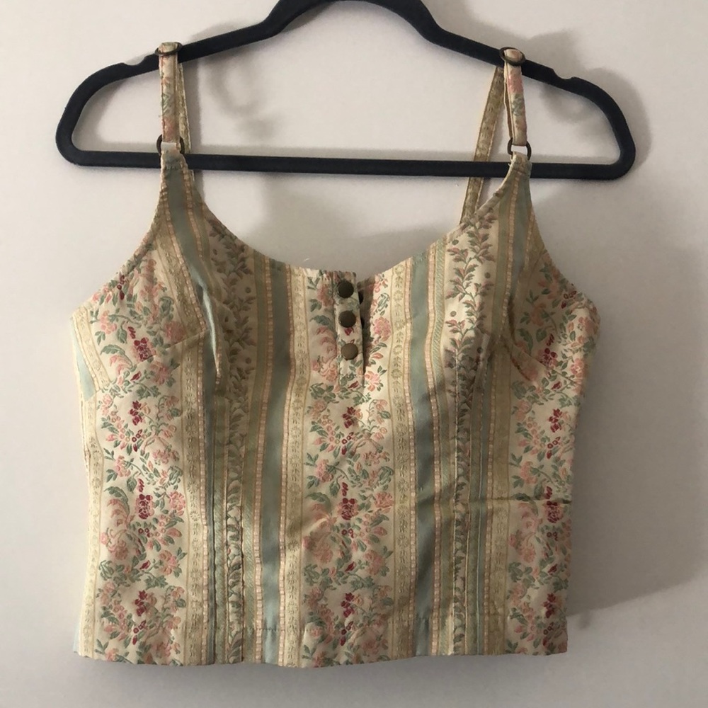 Newport News jeanology collection size 8 Bustiers top